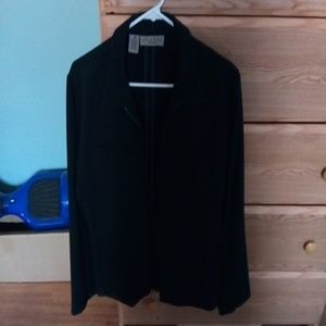 Alanni Black Zip Up Like New